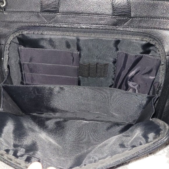 Wilson Black Professional Office Briefcase - Picture 5 of 8